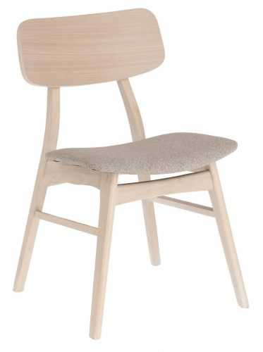 Béžová dubová jídelní židle LaForma Selia