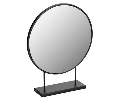 Černé stolní zrcadlo LaForma Libia 36x45 cm