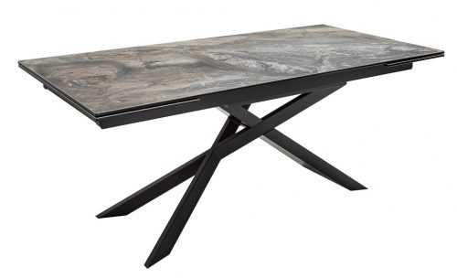 Moebel Living Keramický rozkládací jídelní stůl Marimor 180-260 x 90 cm imitace mramoru