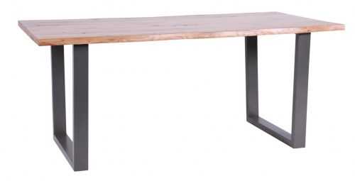 Moebel Living Masivní dubový jídelní stůl Axel 180x90 cm