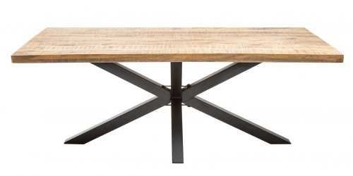 Moebel Living Masivní mangový jídelní stůl Oscar 200x100 cm
