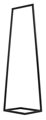 Nordic Design Černý kovový věšák Pablo 50 cm