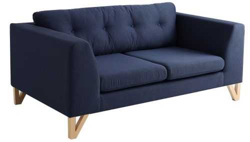 Nordic Design Modrá látková pohovka Sonny 170 cm