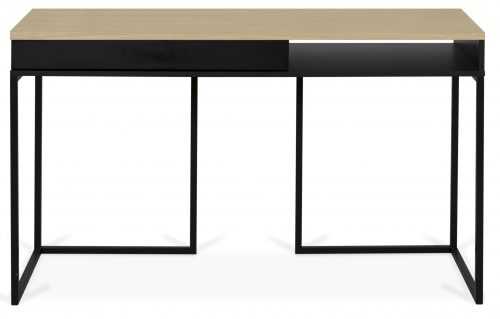 Porto Deco Dubový pracovní stůl Nikka 130 x 50 cm