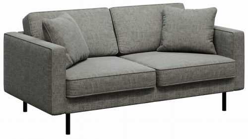 Šedá dvoumístná látková pohovka MESONICA Kobo 167 cm