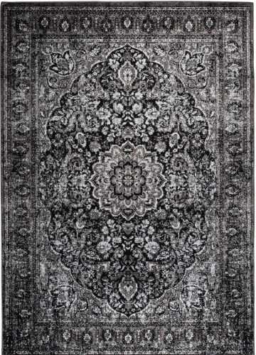 White Label Living Černý koberec WLL Chi 160x230 cm s orientálními vzory