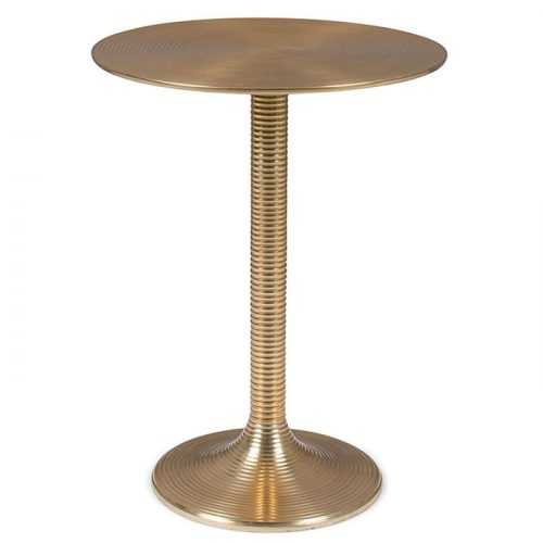 Zlatý kulatý odkládací stůl Bold Monkey Hypnotising 37 cm