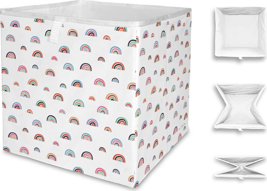 Dětský úložný box Mr. Little Fox Cute Rainbows