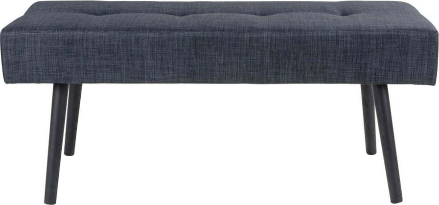 Tmavě šedá lavice loomi.design Skiby