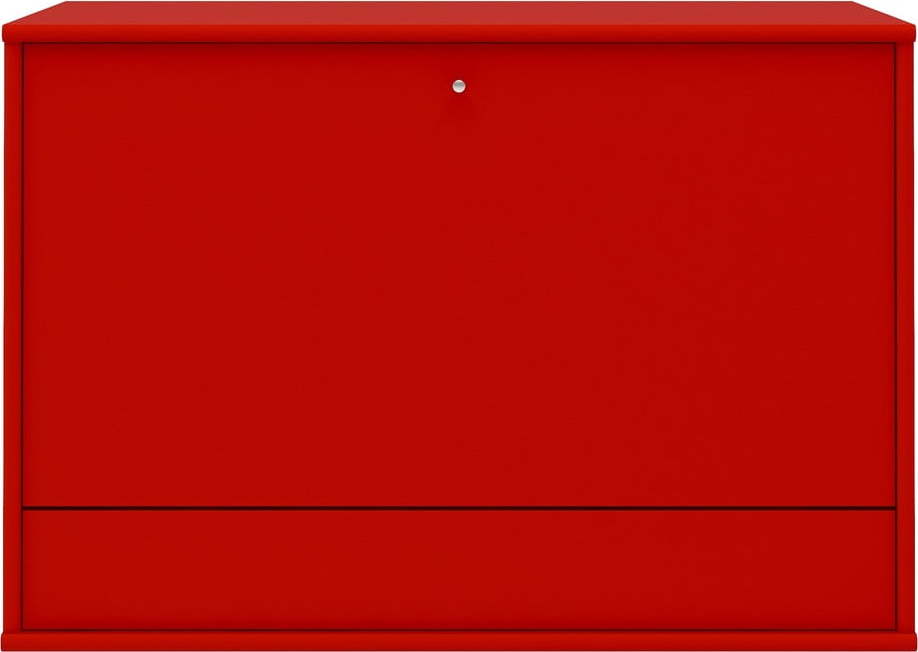 Červená nástěnná multifunkční skříňka Mistral 004
