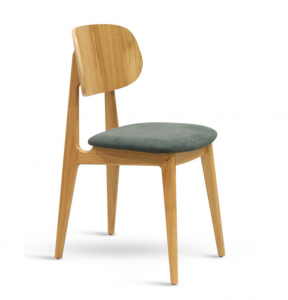 Jídelní čalouněná židle Stima BUNNY – masiv dub