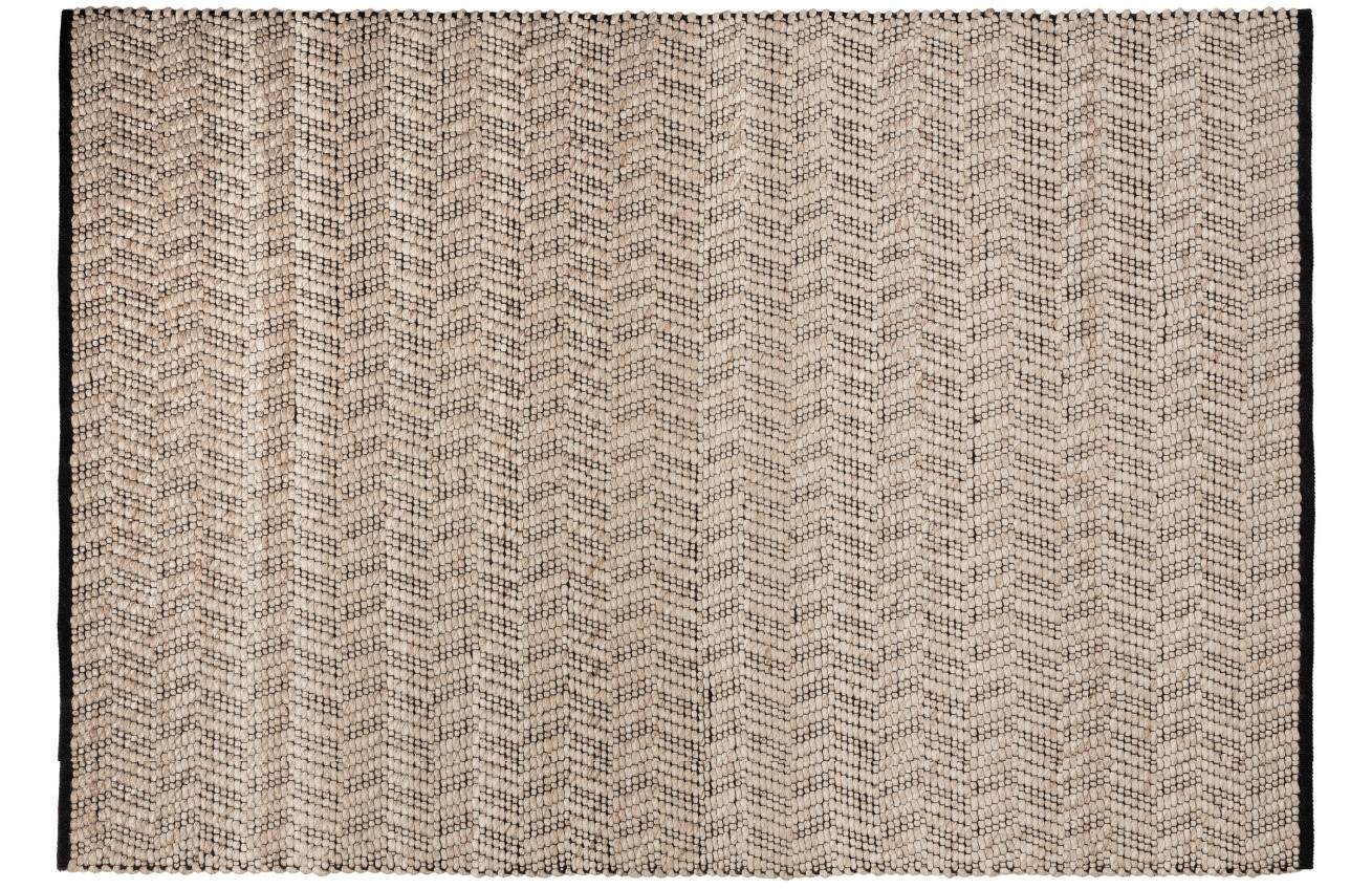 Šedý vlněný koberec Kave Home Neida 160x230cm