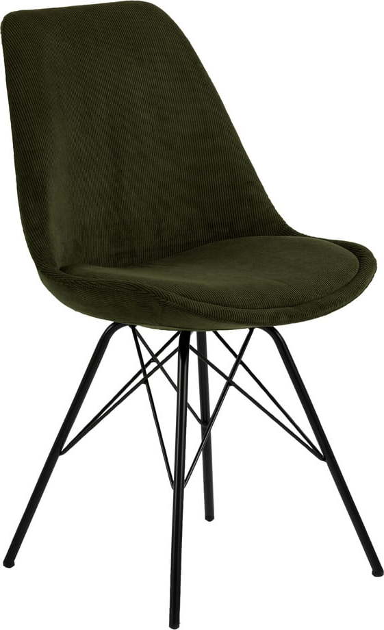 Tmavě zelená jídelní židle Eris - Actona