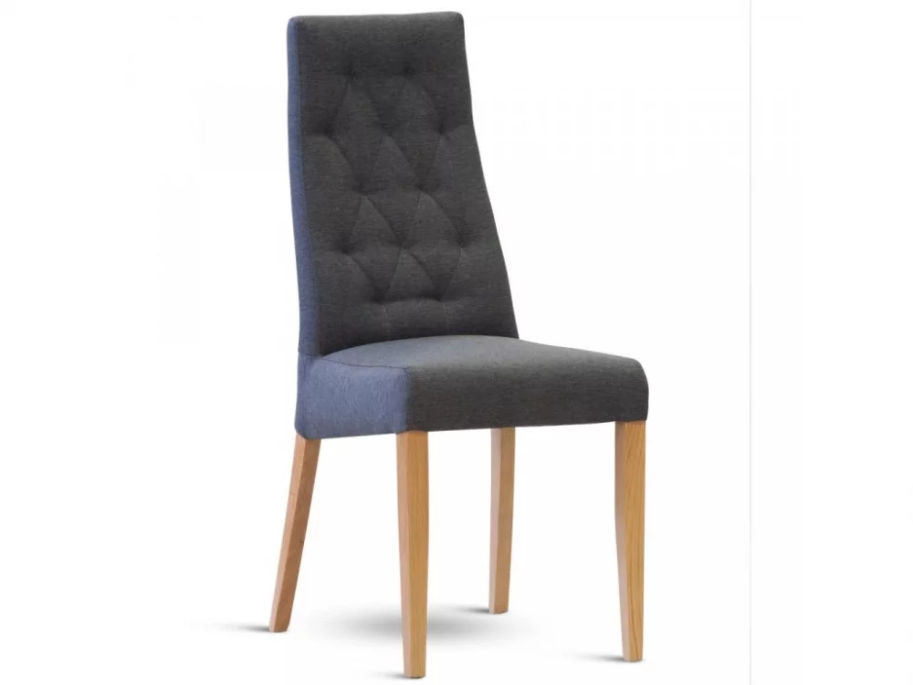 Jídelní čalouněná židle IBIZA – masiv dub