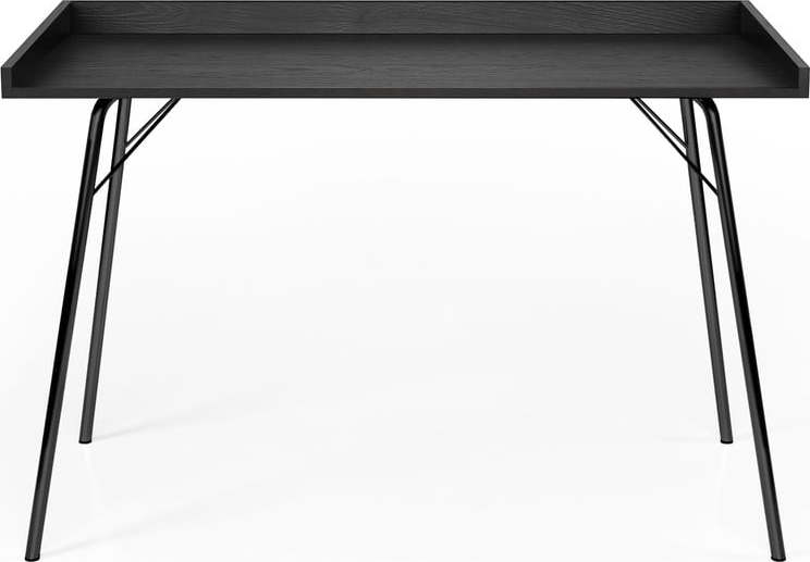 Pracovní stůl s deskou z dubového dřeva 52x115 cm Rayburn – Woodman