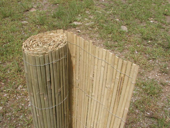 Štípaná bambusová rohož — výška 200 cm