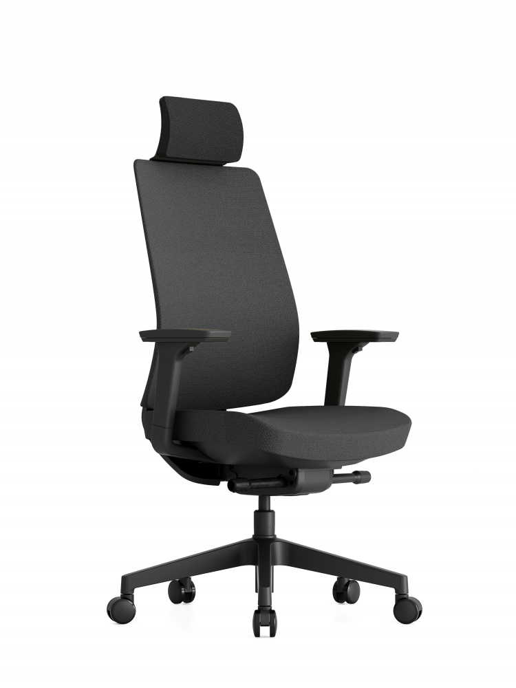 Kancelářská ergonomická židle OFFICE PRO K50 — černá