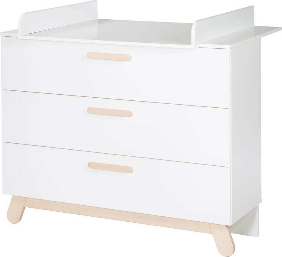 Bílý přebalovací pult Clara – Roba