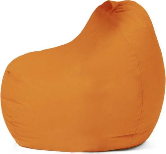 Oranžový dětský sedací vak Premium – Floriane Garden