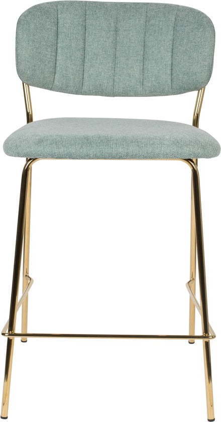 Světle zelené barové židle v sadě 2 ks 89 cm Jolien – White Label