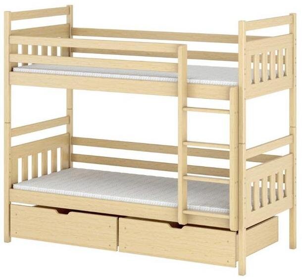 Patrová postel pro dvě děti AMÁLKA 80x160