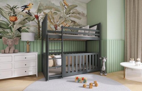 Patrová postel pro dvě děti CYRIL 80x160
