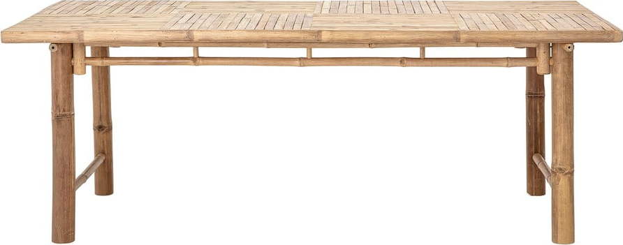 Bambusový zahradní jídelní stůl 98x200 cm Sole – Bloomingville