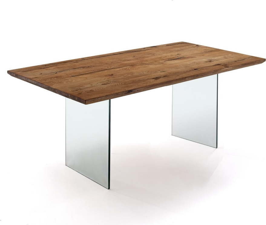 Jídelní stůl s deskou v dubovém dekoru 180x90 cm – Tomasucci