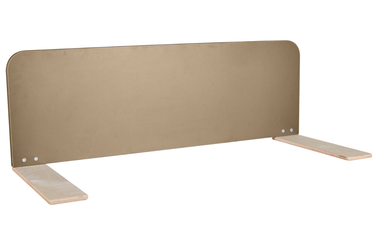 Světle hnědá lakovaná dětská zábrana Quax Protector 90 cm