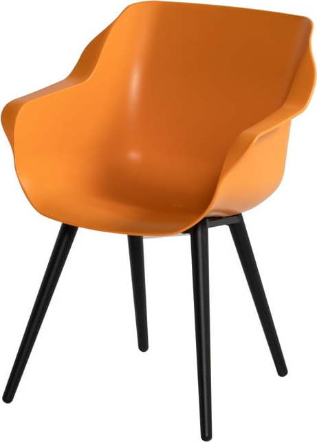 Oranžové plastové zahradní židle v sadě 2 ks Sophie Studio – Hartman