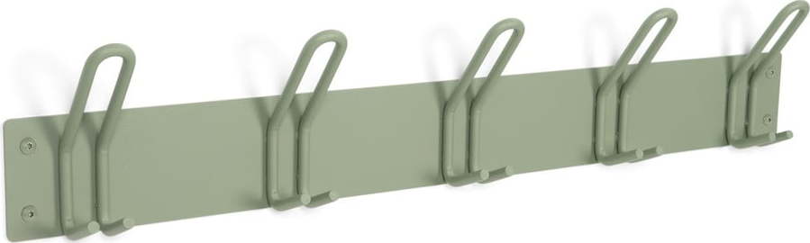 Zeleno-šedý kovový nástěnný věšák Miles – Spinder Design