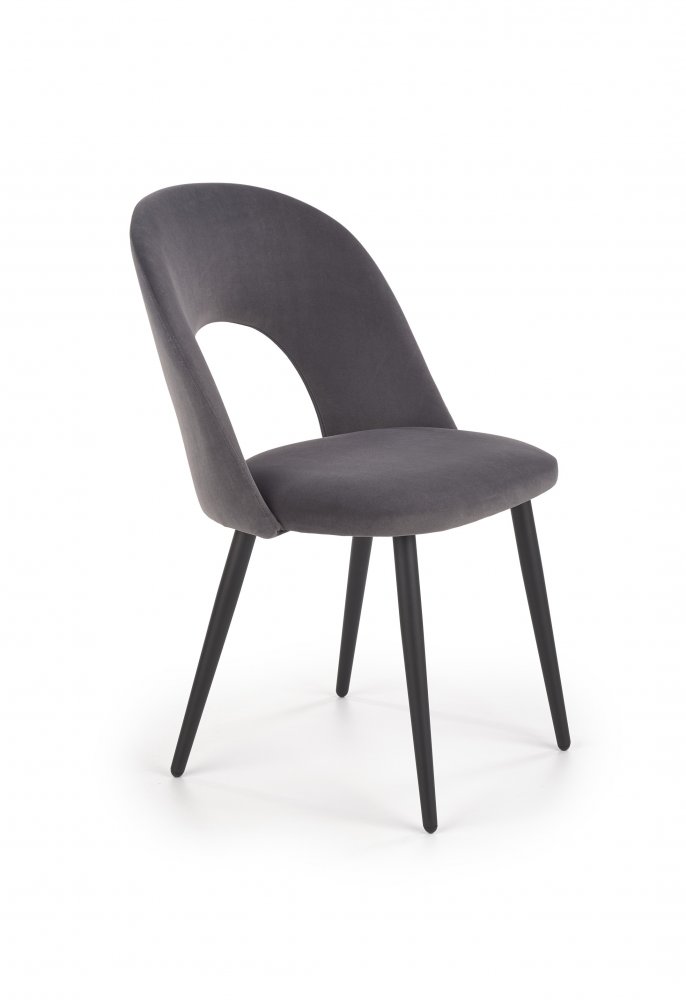 Jídelní židle NEWARK –⁠ kov/látka