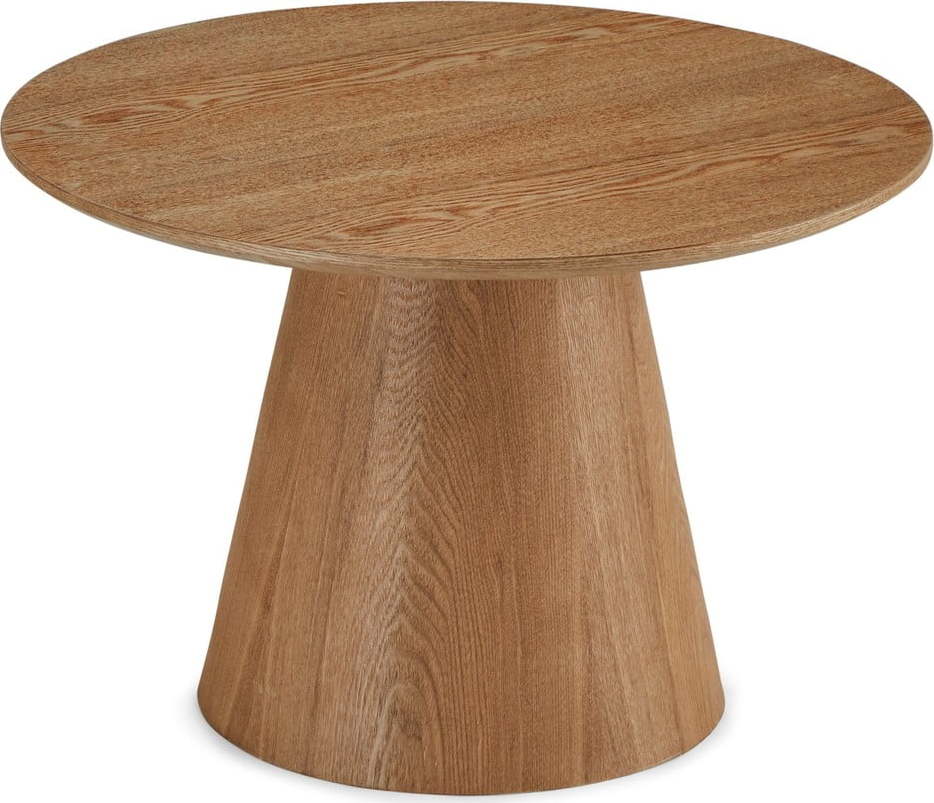 Konferenční stolek v dekoru dubu v přírodní barvě ø 60 cm Tango – Furnhouse