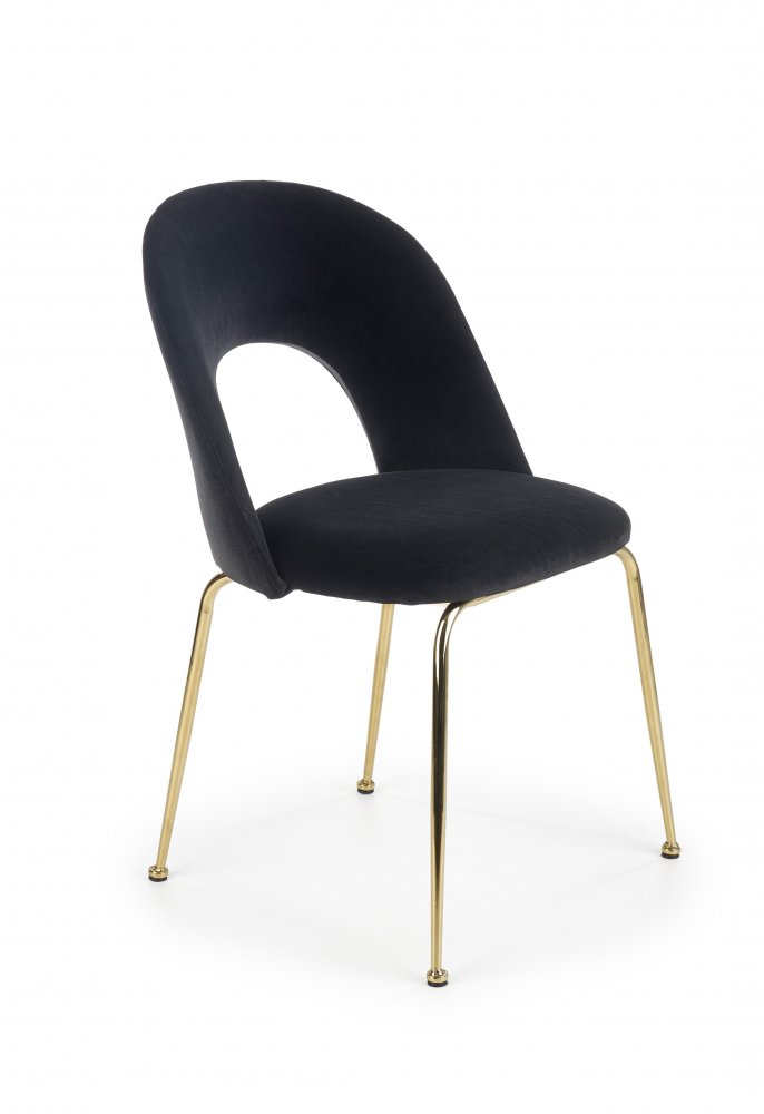 Jídelní židle PLATA –⁠ kov/látka