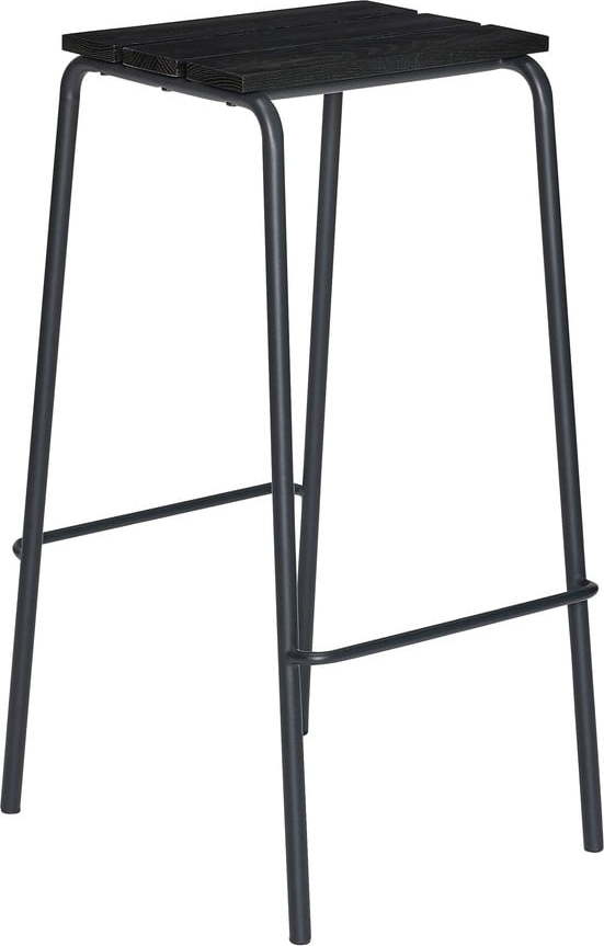 Černé barové židle v sadě 2 ks (výška sedáku 76 cm) Stilt – Hübsch