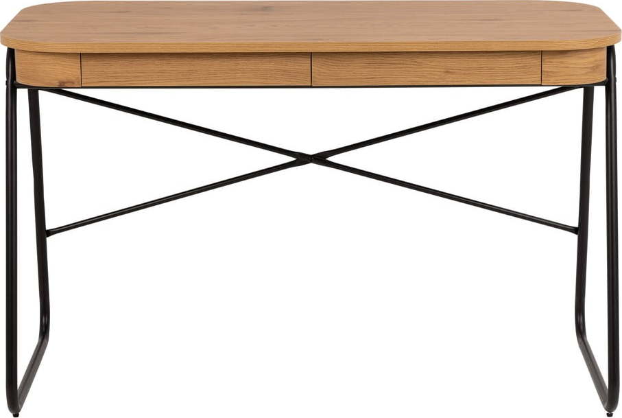 Pracovní stůl s deskou v dubovém dekoru 60x120 cm Blueton – Actona