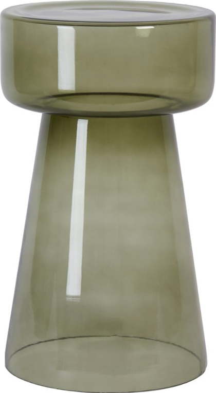Skleněný kulatý odkládací stolek ø 30 cm Dakwa – Light & Living