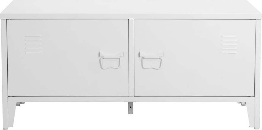 Bílý kovový botník s lavicí Salino – Støraa