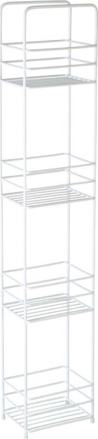 Bílý obdélníkový 4 patrový stojan Premier Housewares