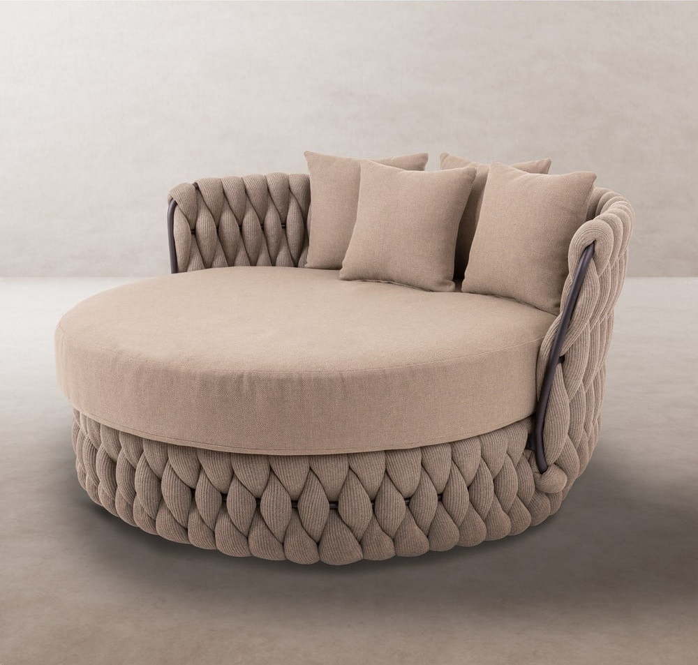 Béžová zahradní postel Rebecca – LDK Garden