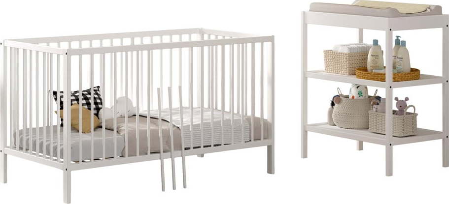 Set dětského nábytku z bukového dřeva 2 ks Dino – Vipack