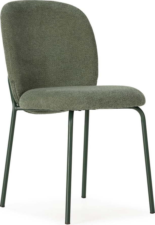 Zelené jídelní židle v sadě 4 ks Daia – Marckeric