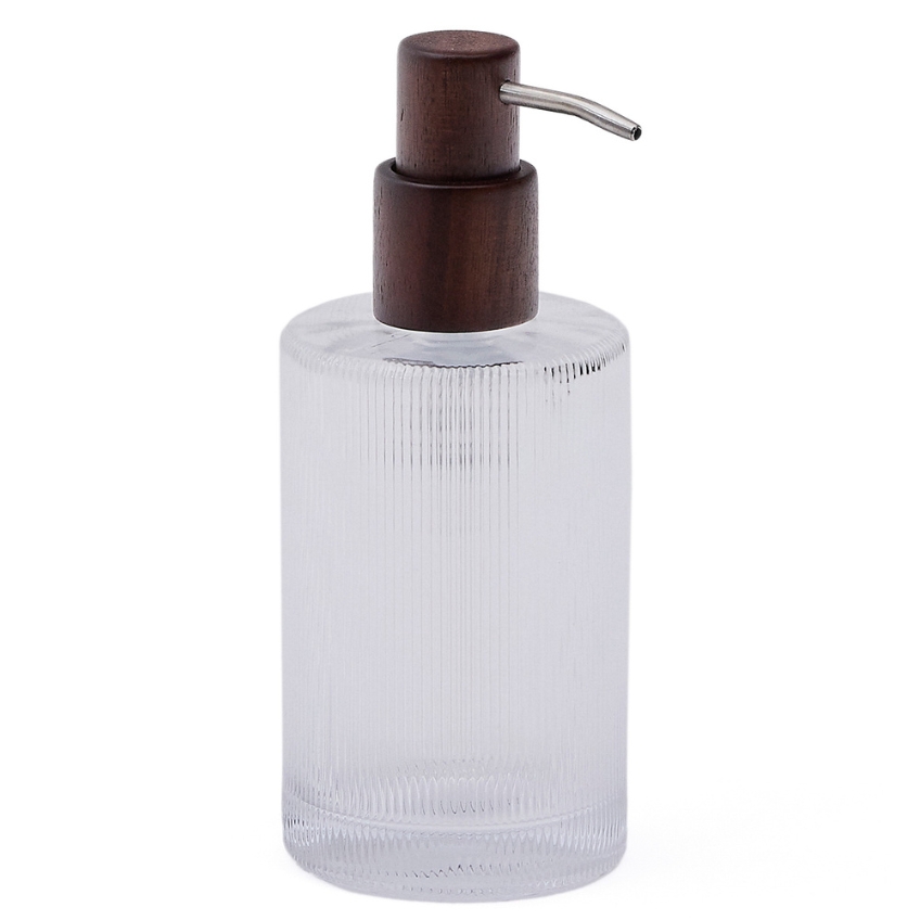 Kave Home Skleněný dávkovač na mýdlo Arlem