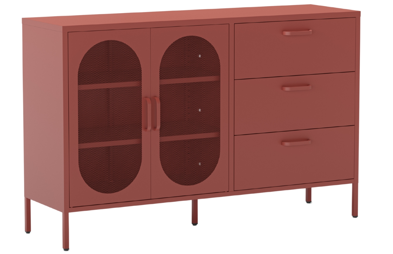 Marckeric Kovová komoda Diora 140 x 40 cm