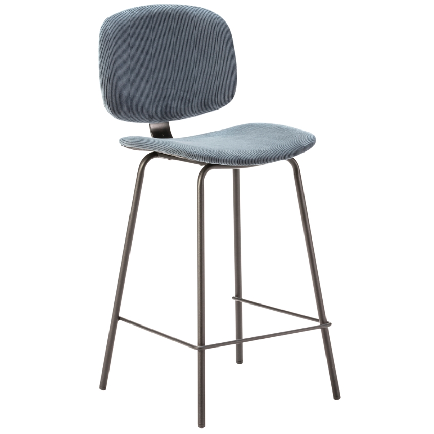 Marckeric Manšestrová barová židle Arus 66 cm