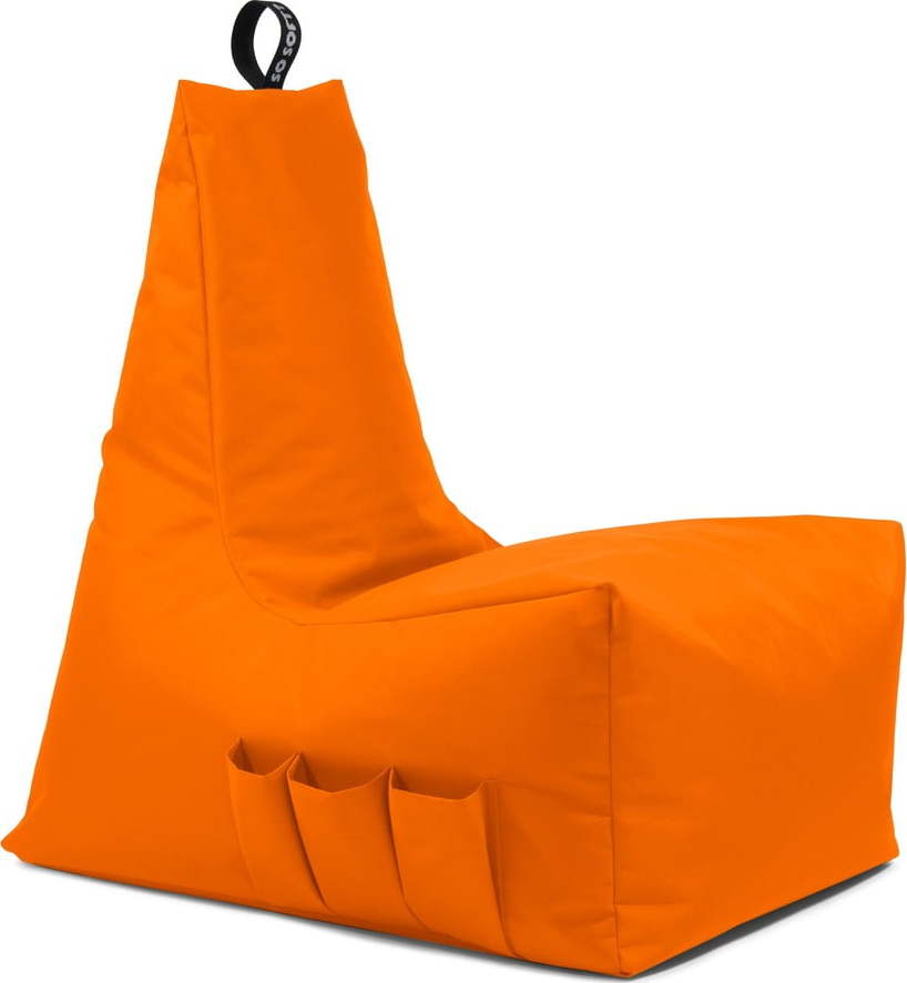 Oranžový sedací vak Icy Gamer XL – So Soft?