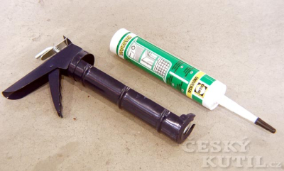 Sanitární silikon - důležitý pomocník