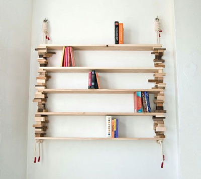 Knihovna z odřezků